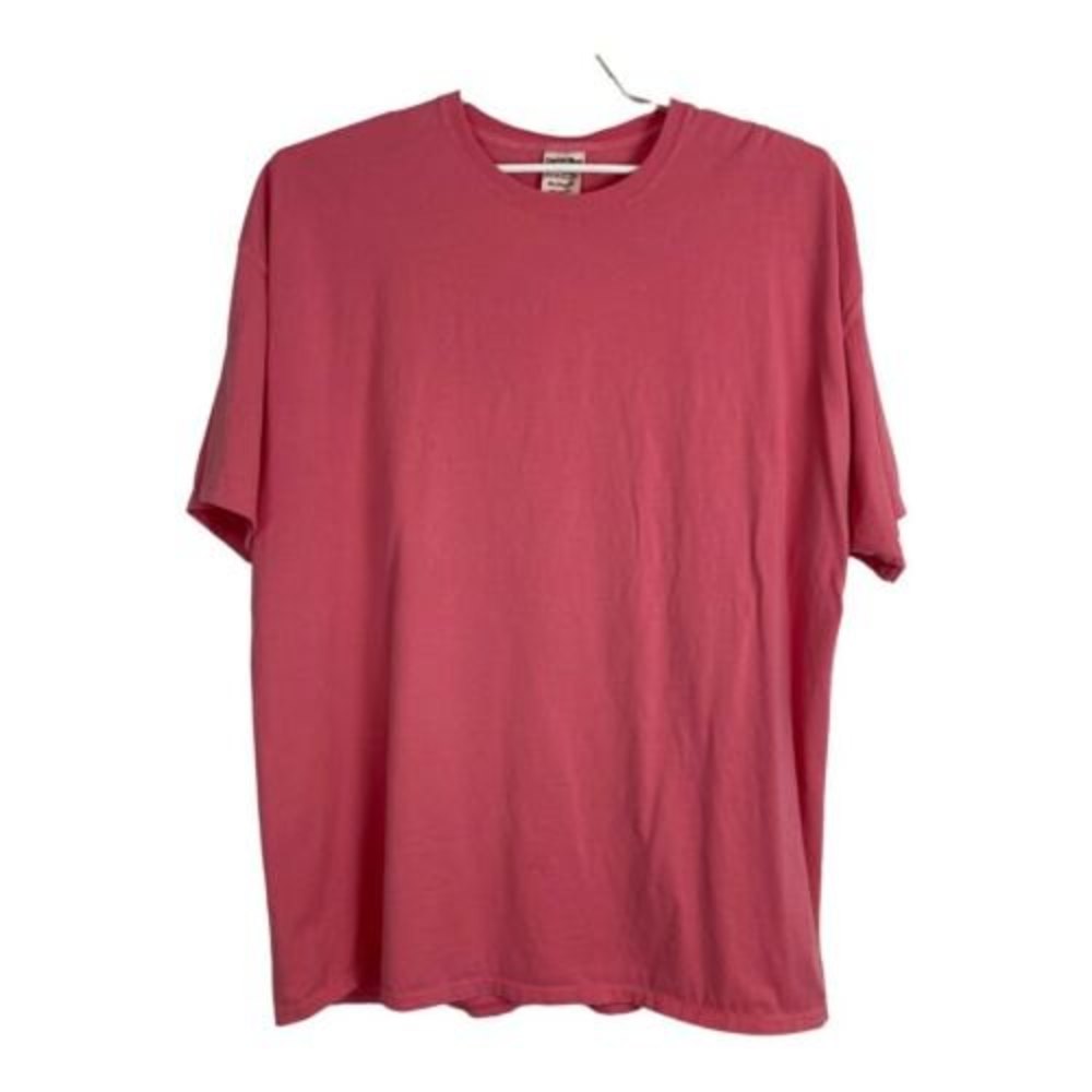 Comfort Colors Womens Shirt T Shirt Size 3XL Pink Short Sleeve Blank Tee Shirt